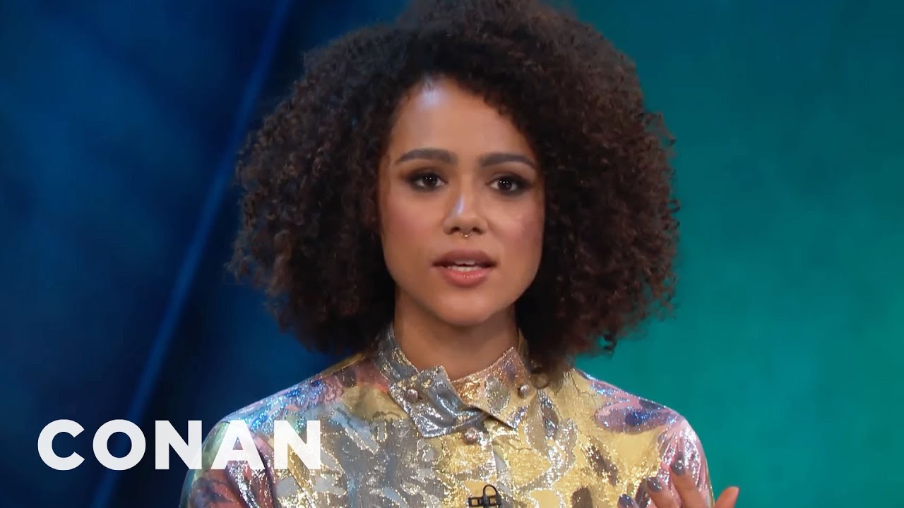 Nathalie Emmanuel On If Daenerys & Missandei Will Hook Up | CONAN on TBS