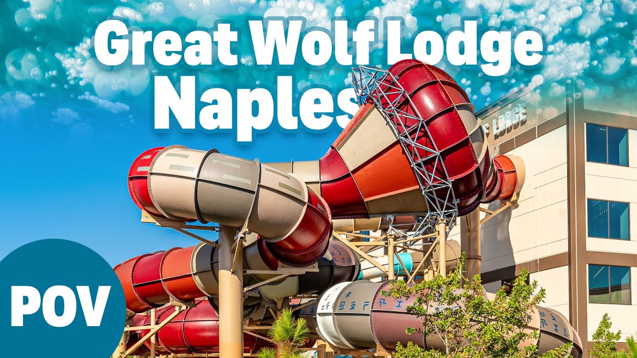 FIRST Indoor Water Park in Florida: Great Wolf Lodge Naples - ALL SLIDES