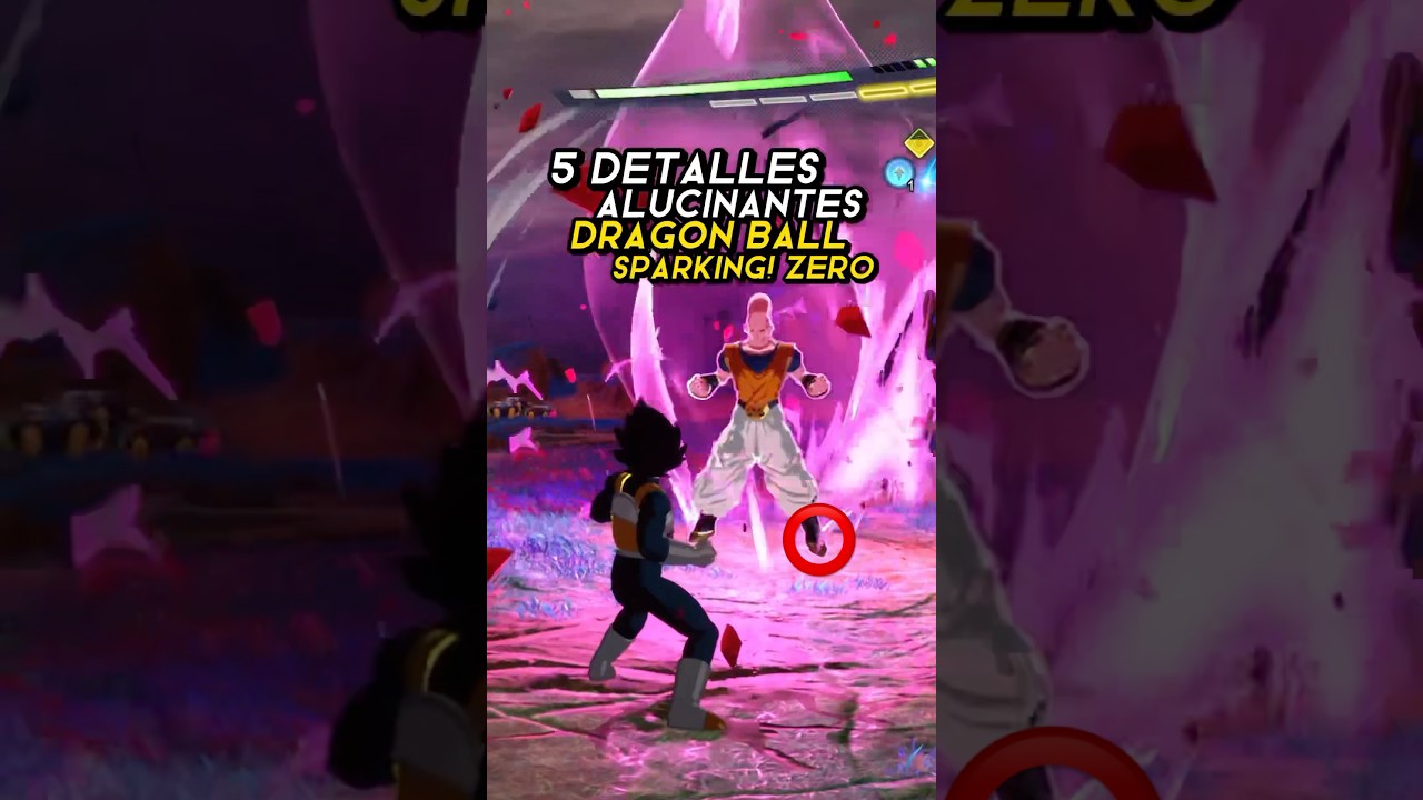 Otros 5 DETALLES ALUCINANTES de Dragon Ball: Sparking! Zero 🔥#dragonball #detallesalucinantes