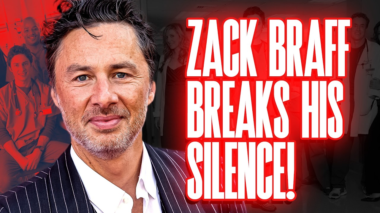 Zach Braff Confesses Why He was Forced to Leave Scrubs