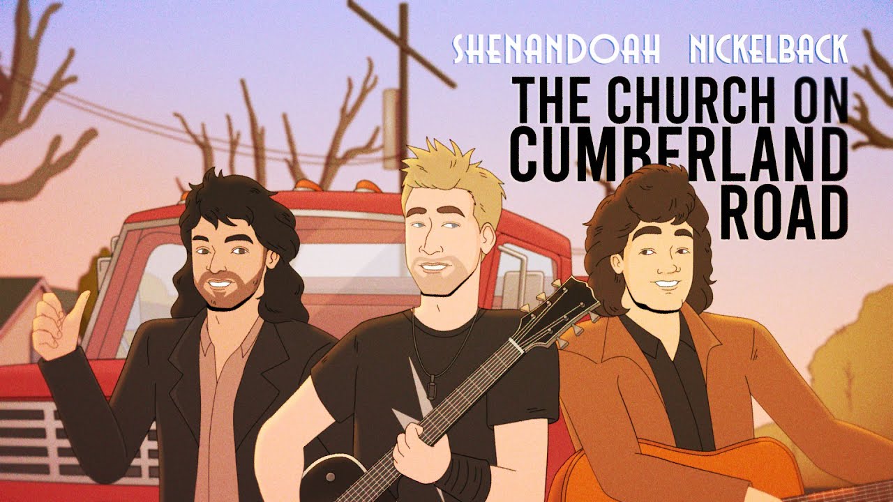 Shenandoah & Nickelback - The Church on Cumberland Road (Official Music Video)