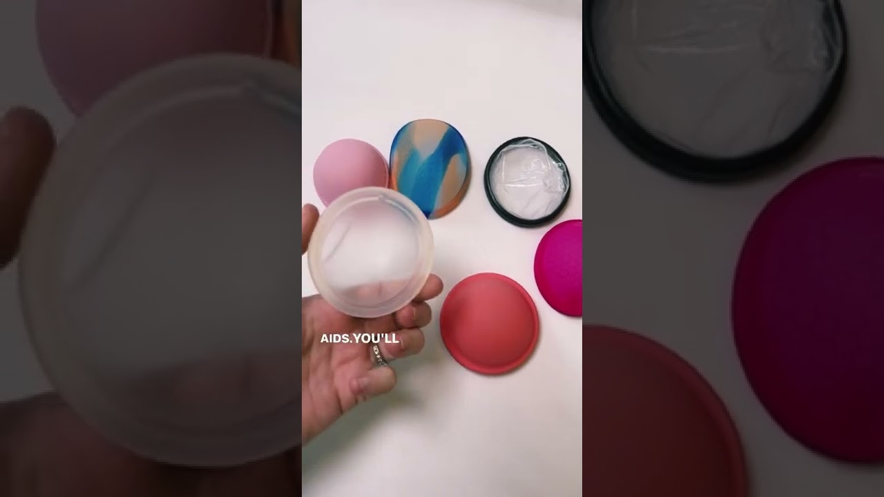 Almost every single menstrual disc brand - tour of what I have #shorts