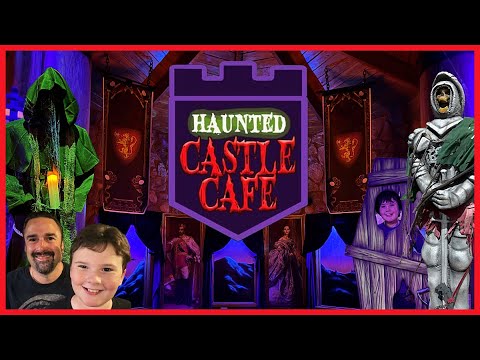 The Haunted Castle Cafe Full Walkthrough Tour! Creepy Horror Themed Restaurant In Plano Texas!