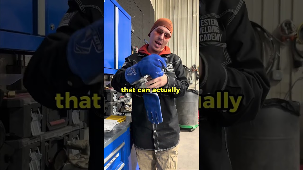 Tig vs Stick Gloves #shorts  #welder #weldinggloves #trades