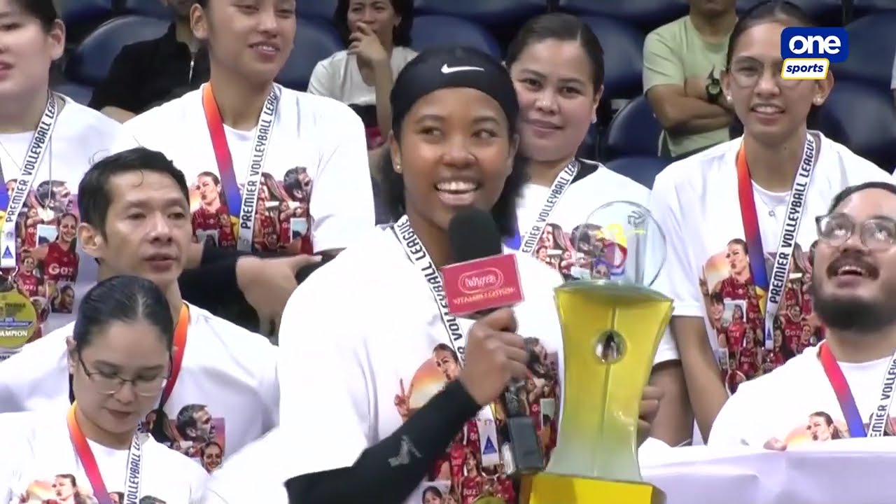 Finals MVP: MJ Phillips’ Awarding Ceremony | 2025 PVL REINFORCED CONFERENCE