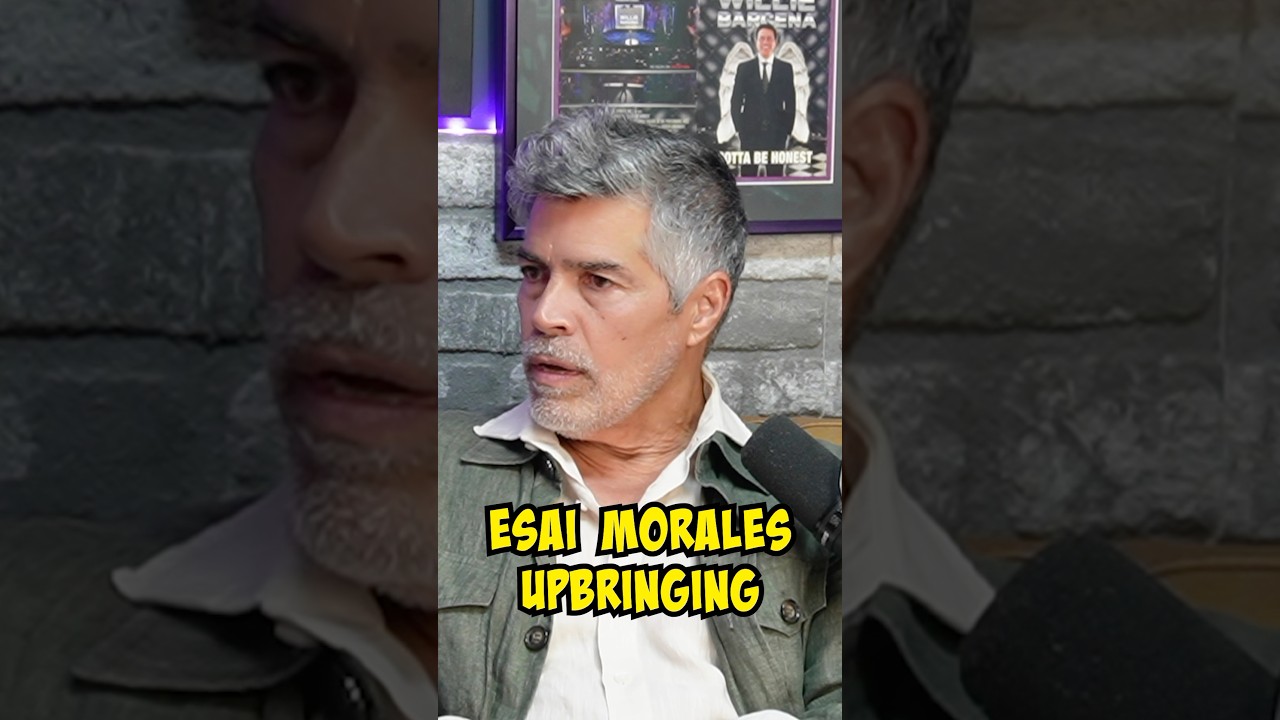 Esai Morales opens up about his childhood. #labamba