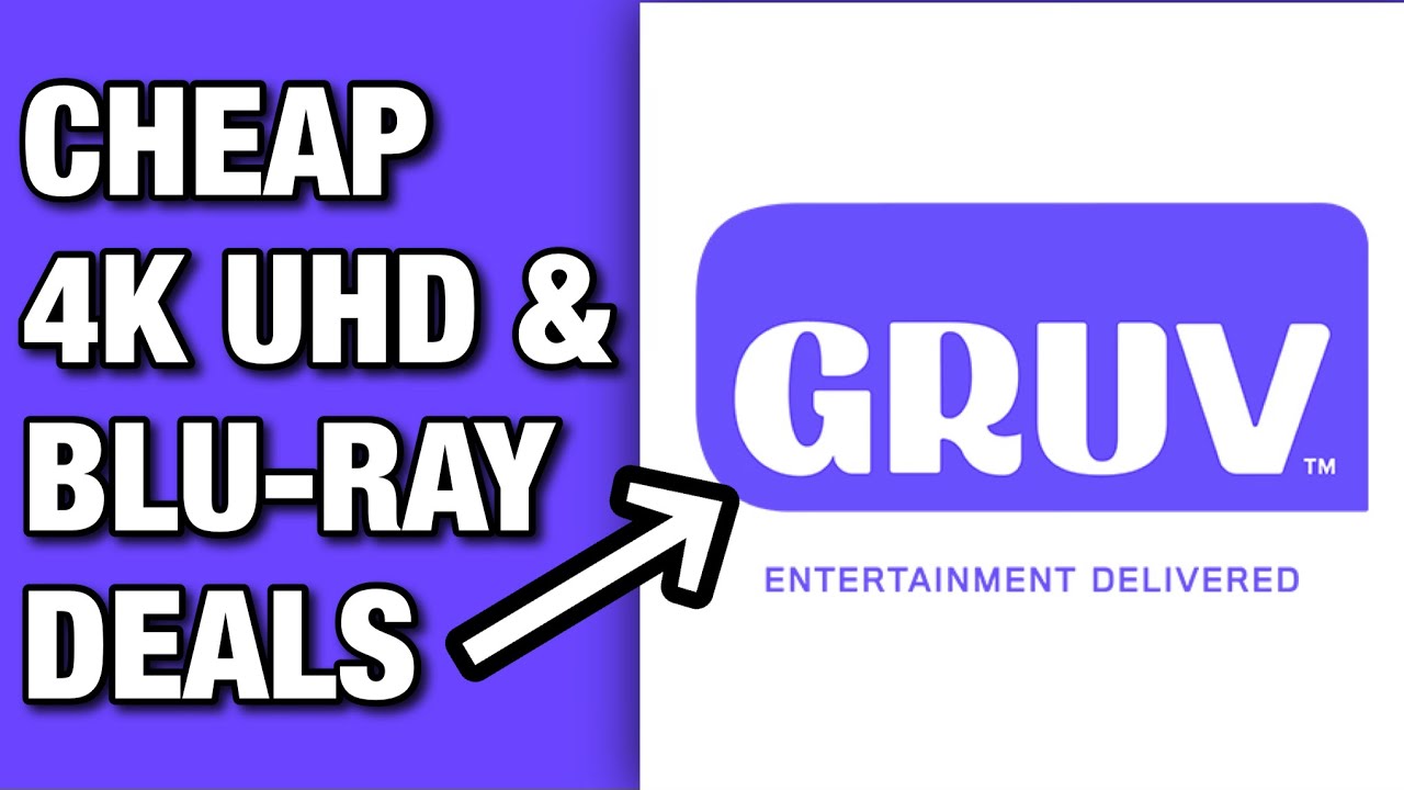 A NEW SPOT FOR CHEAP 4K UHD & BLU-RAY DEALS | GRUV.COM PICKUPS