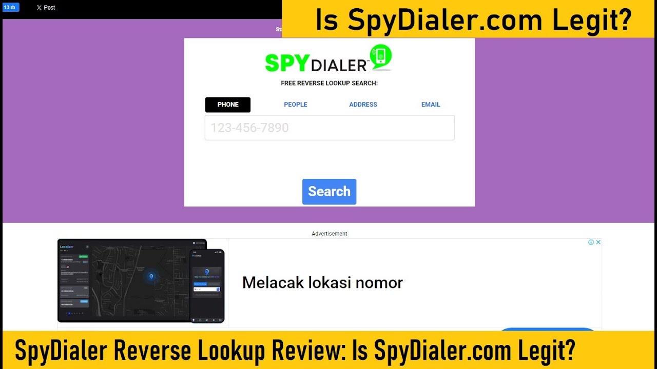 SpyDialer Reverse Lookup Review - Is SpyDialer.com Legit?