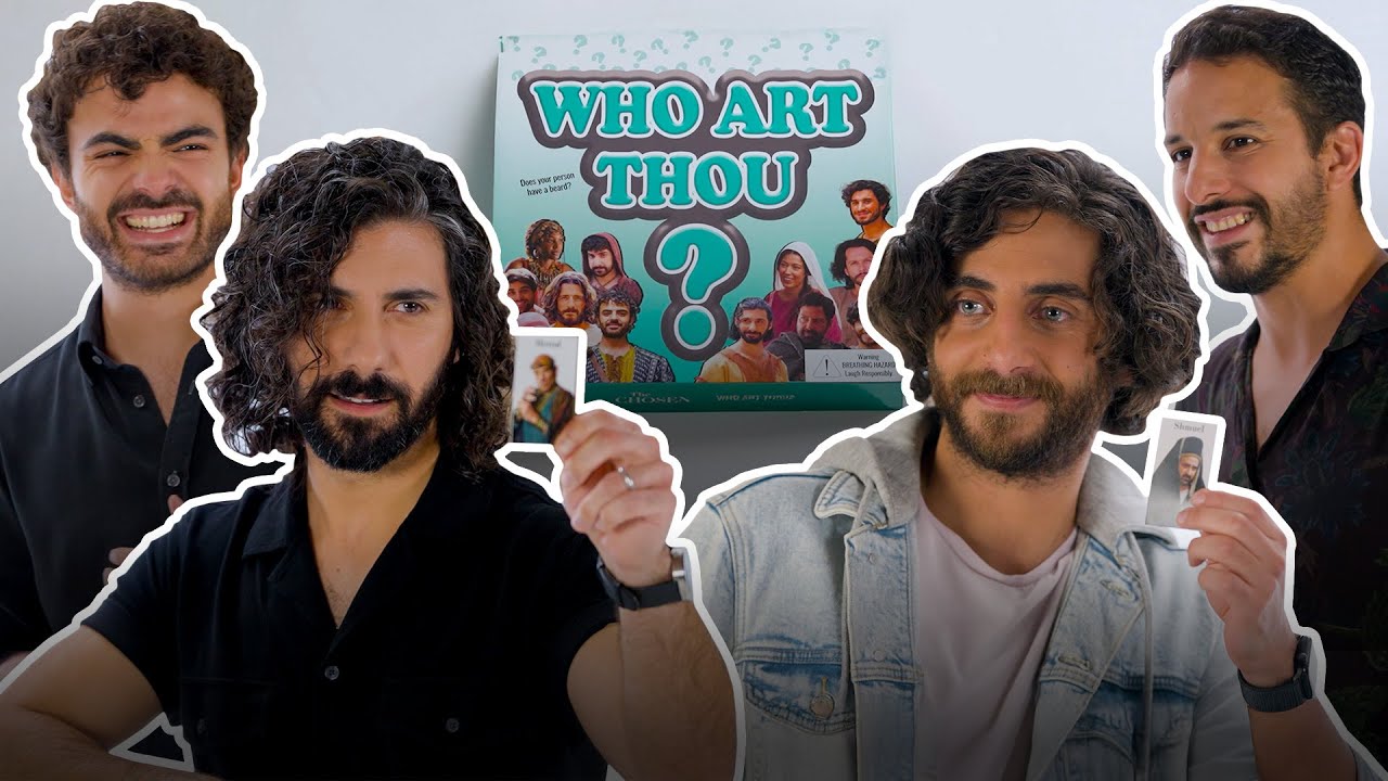 The Chosen Cast Plays Guess Who? (sort of)