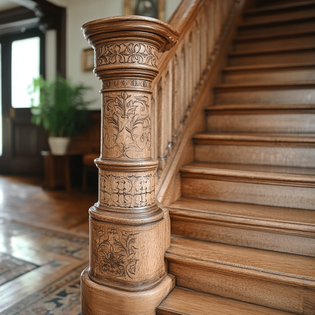 newel post