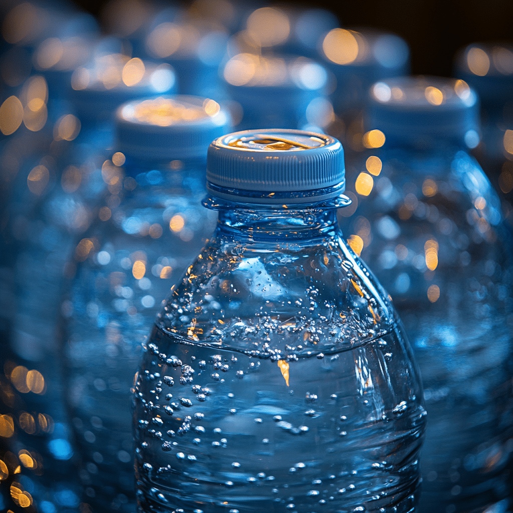 how many bottles of water is a gallon