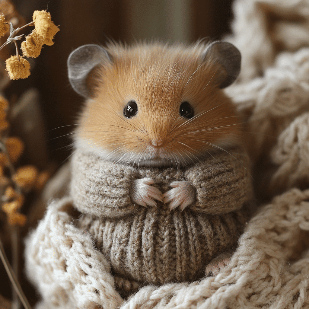 teddy bear hamster