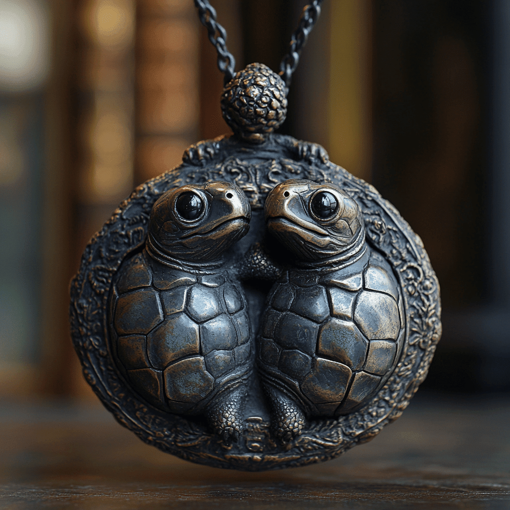 two headed turtle talisman
