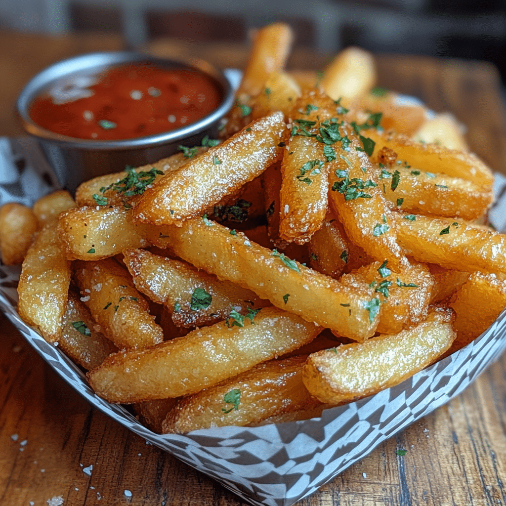 crinkle cut fries