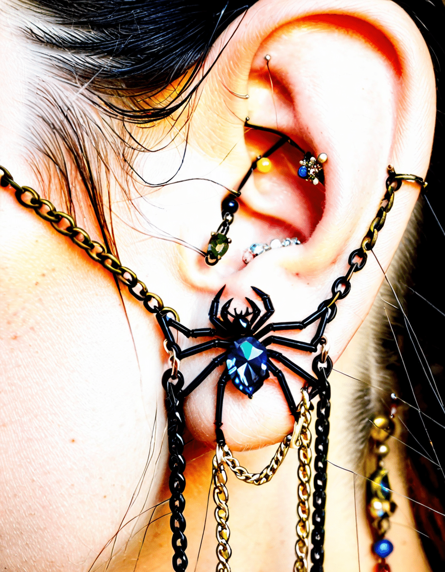 spider bite piercing