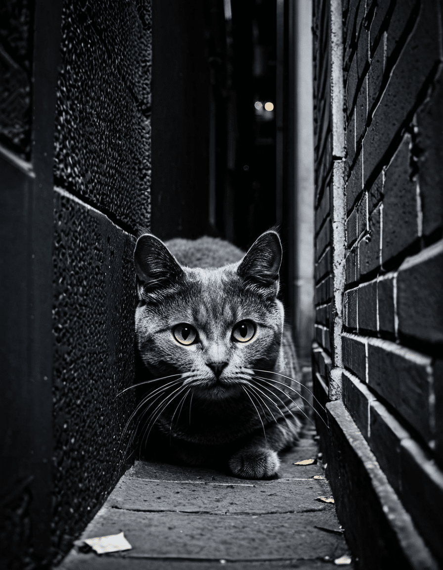 grey cat