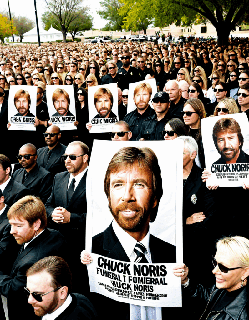 chuck norris funeral