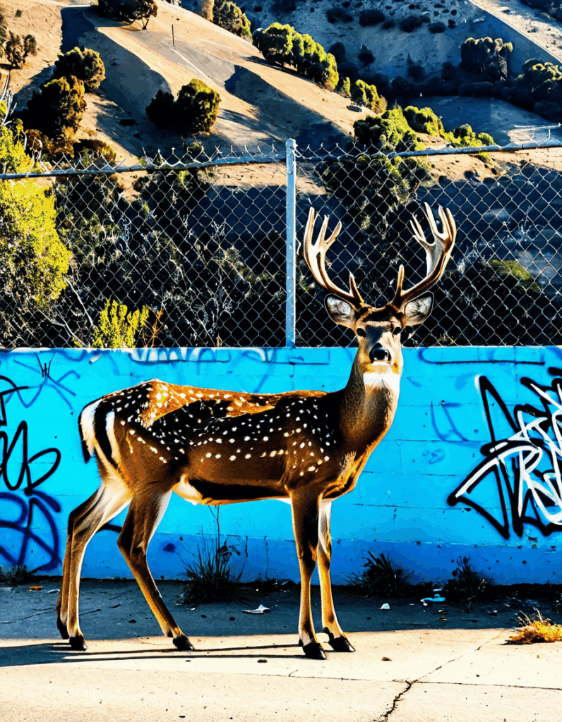 hollywood reservoir deer