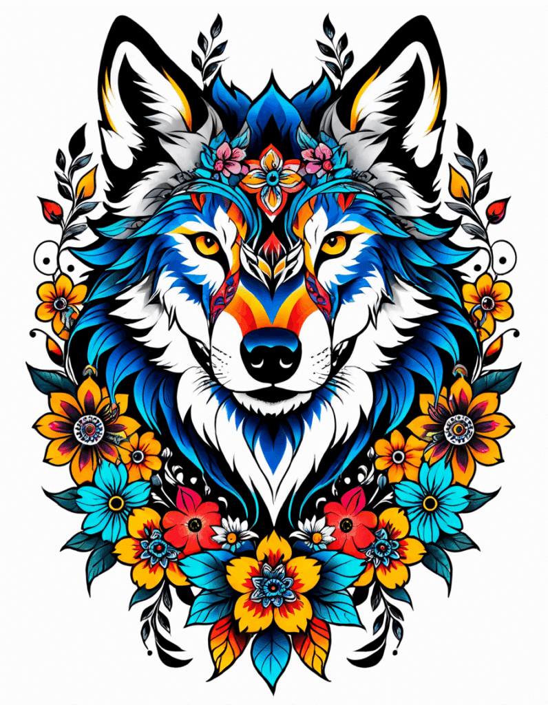 neo traditional tattoo