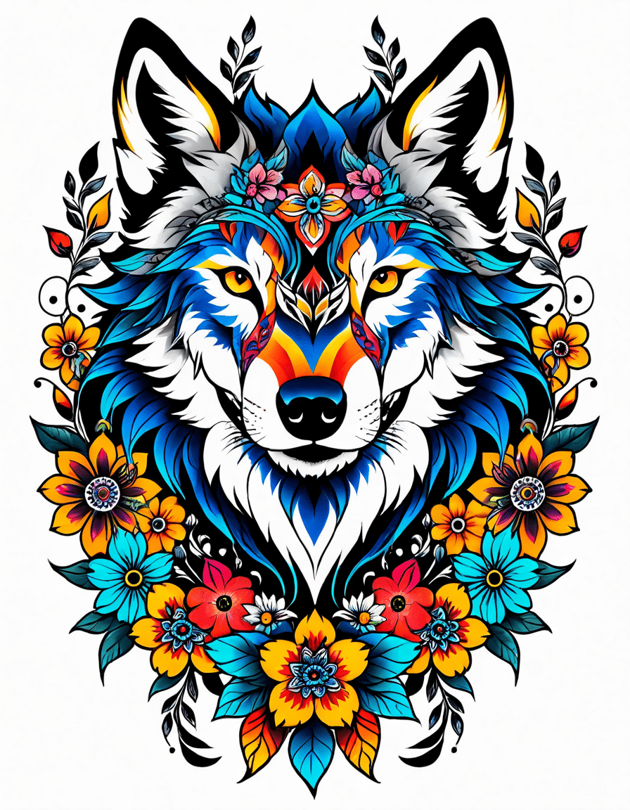 neo traditional tattoo