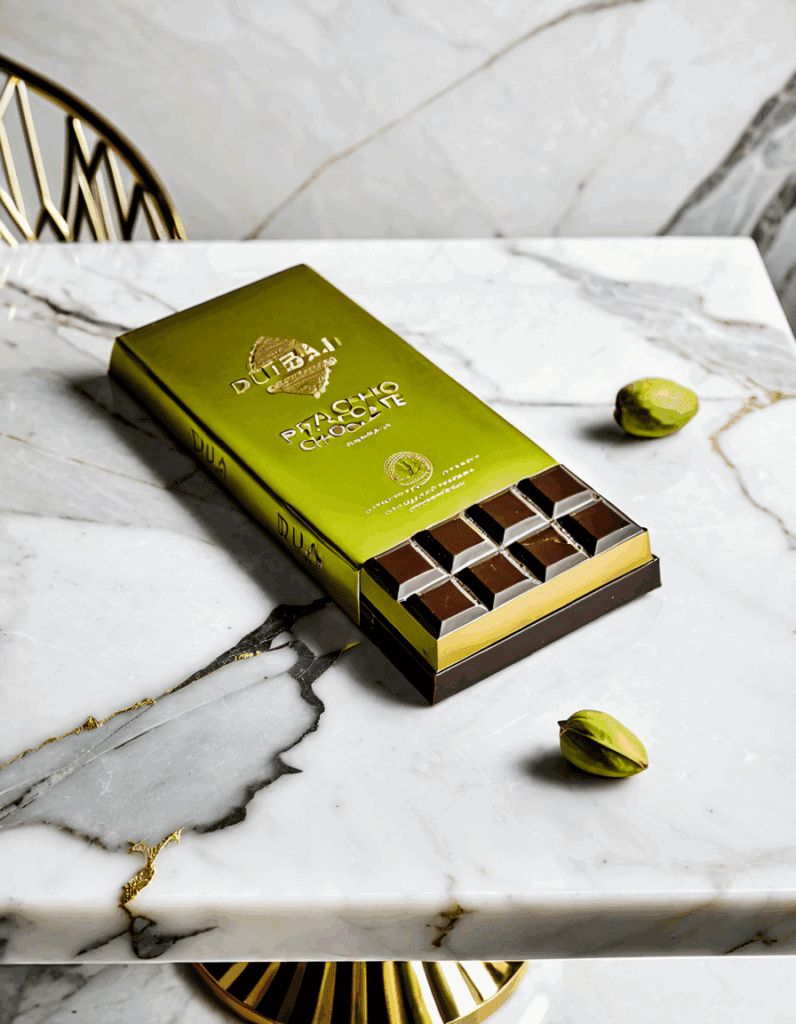 dubai pistachio chocolate bar