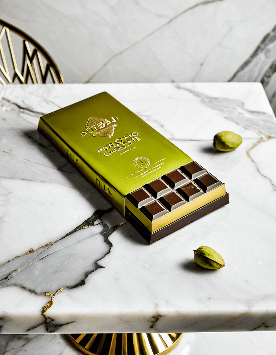 dubai pistachio chocolate bar