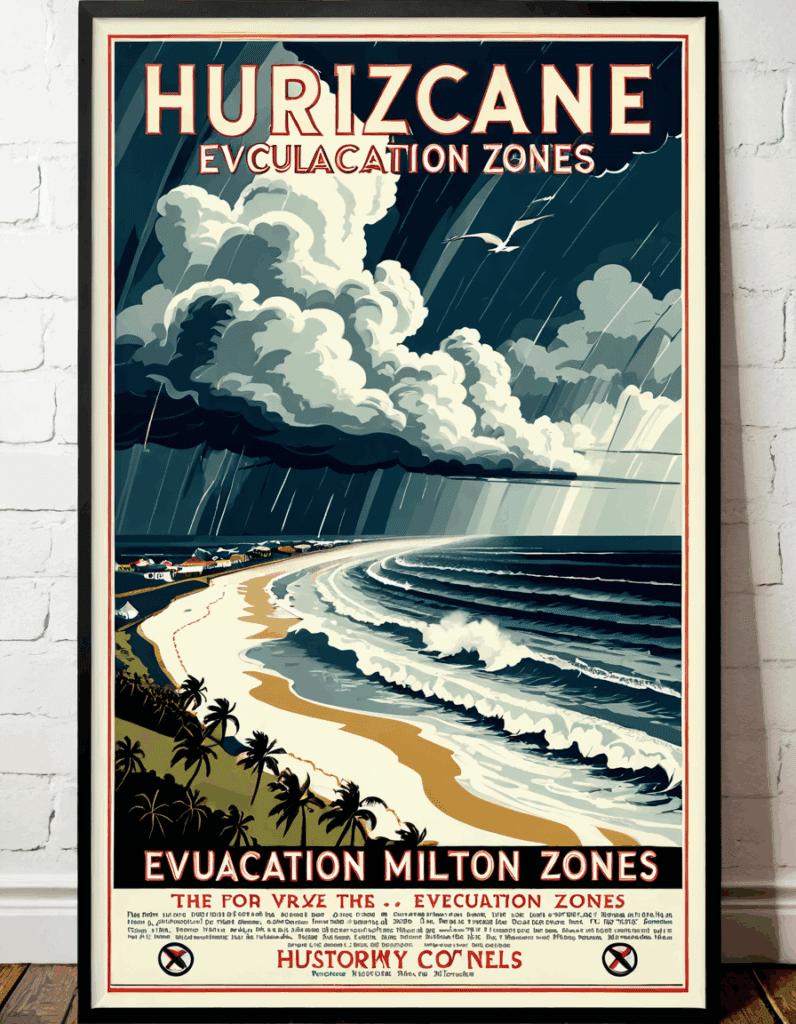 hurricane milton evacuation zones