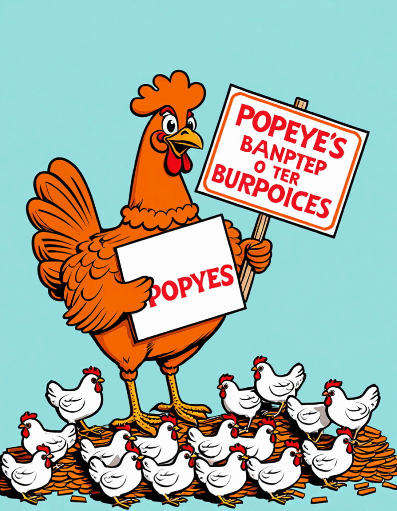 popeyes bankruptcies