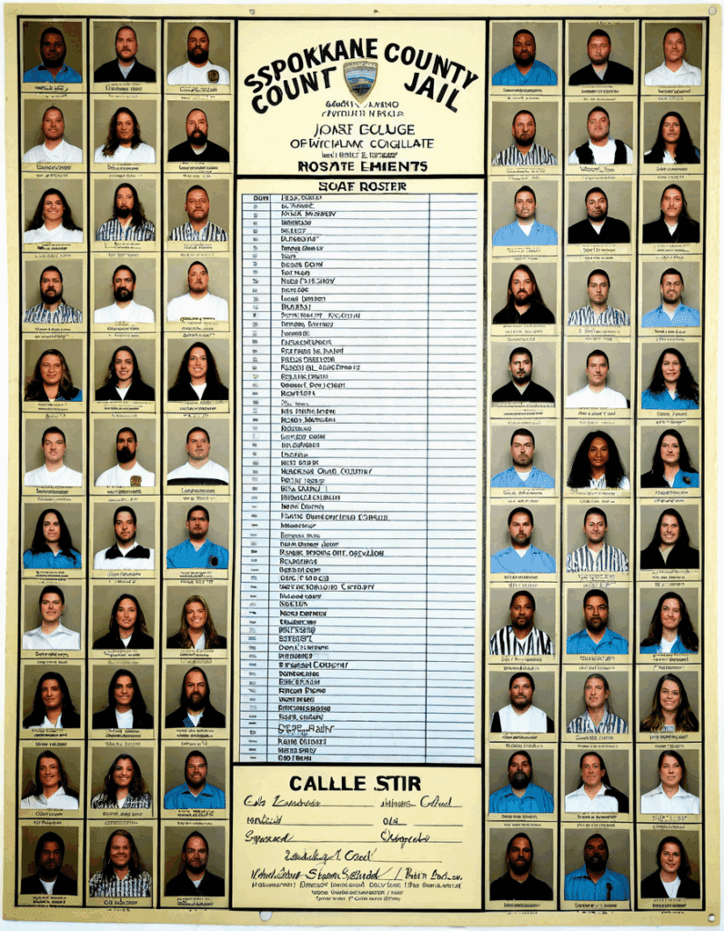 spokane county jail roster