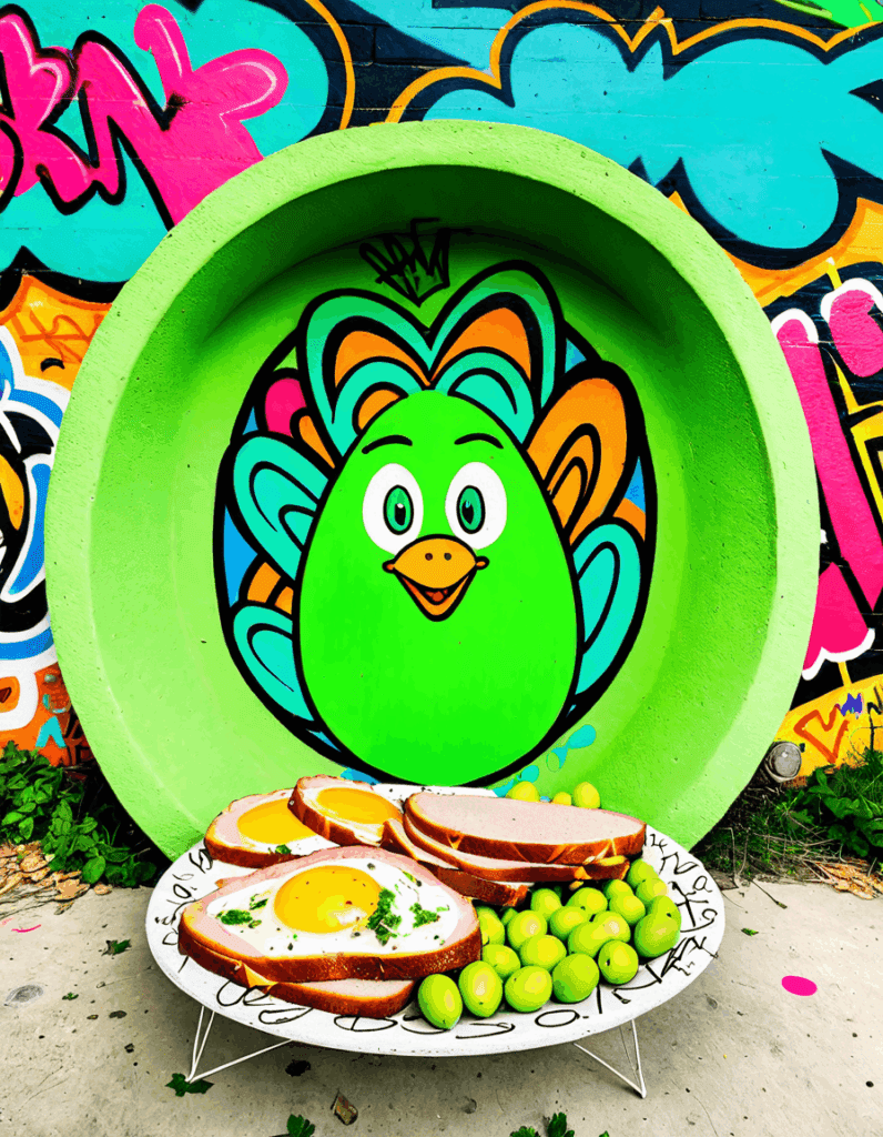 green eggs and ham