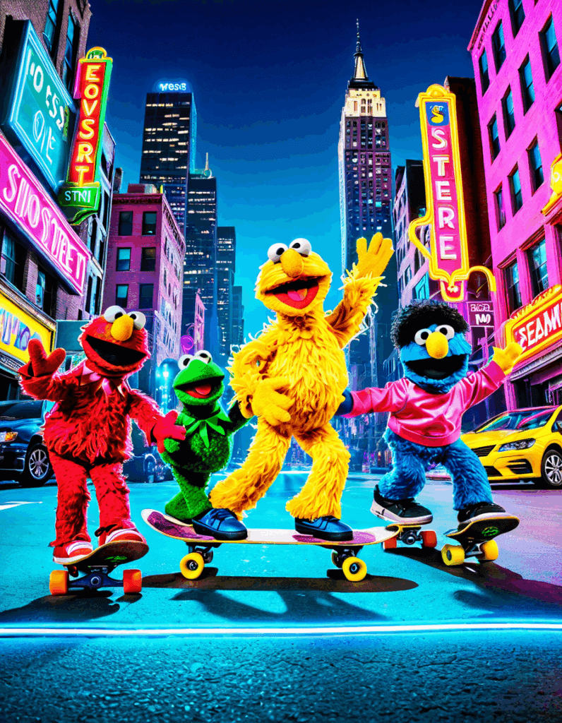 sesame street characters