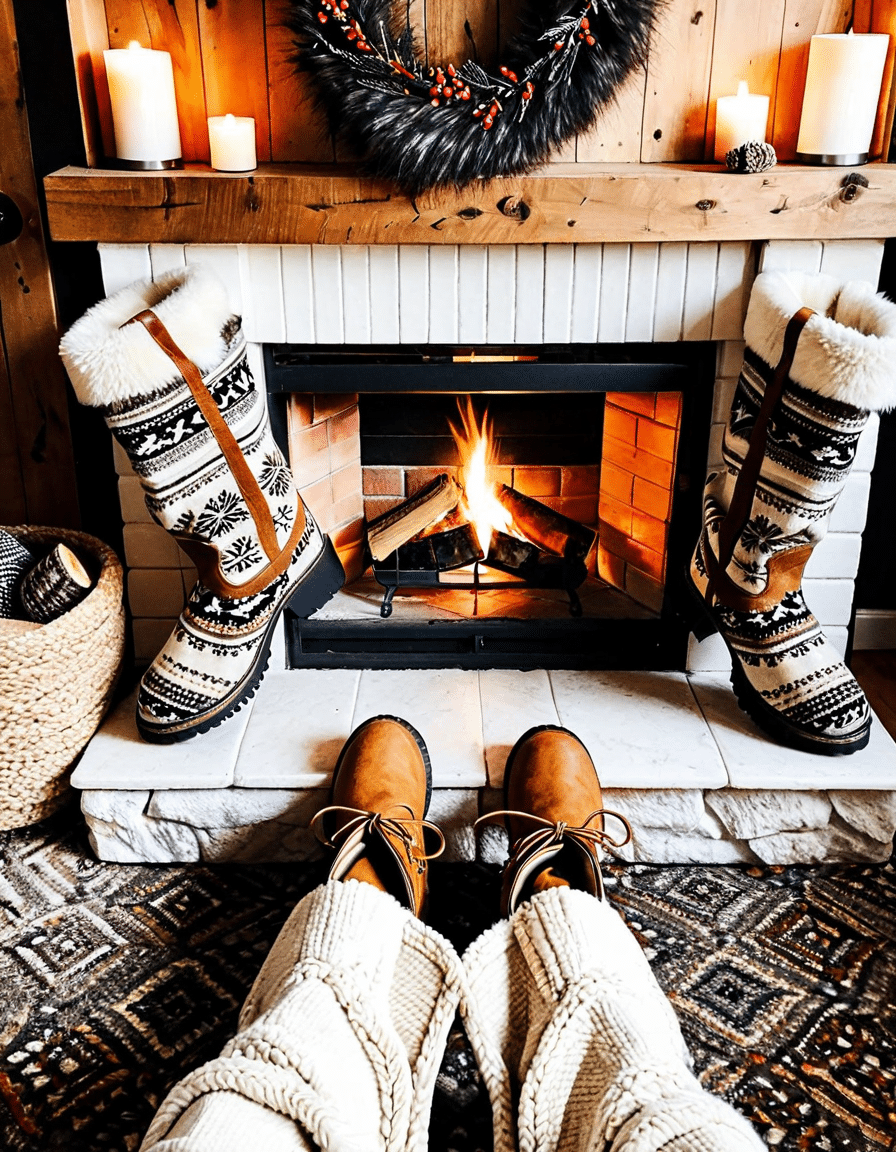 furry boots