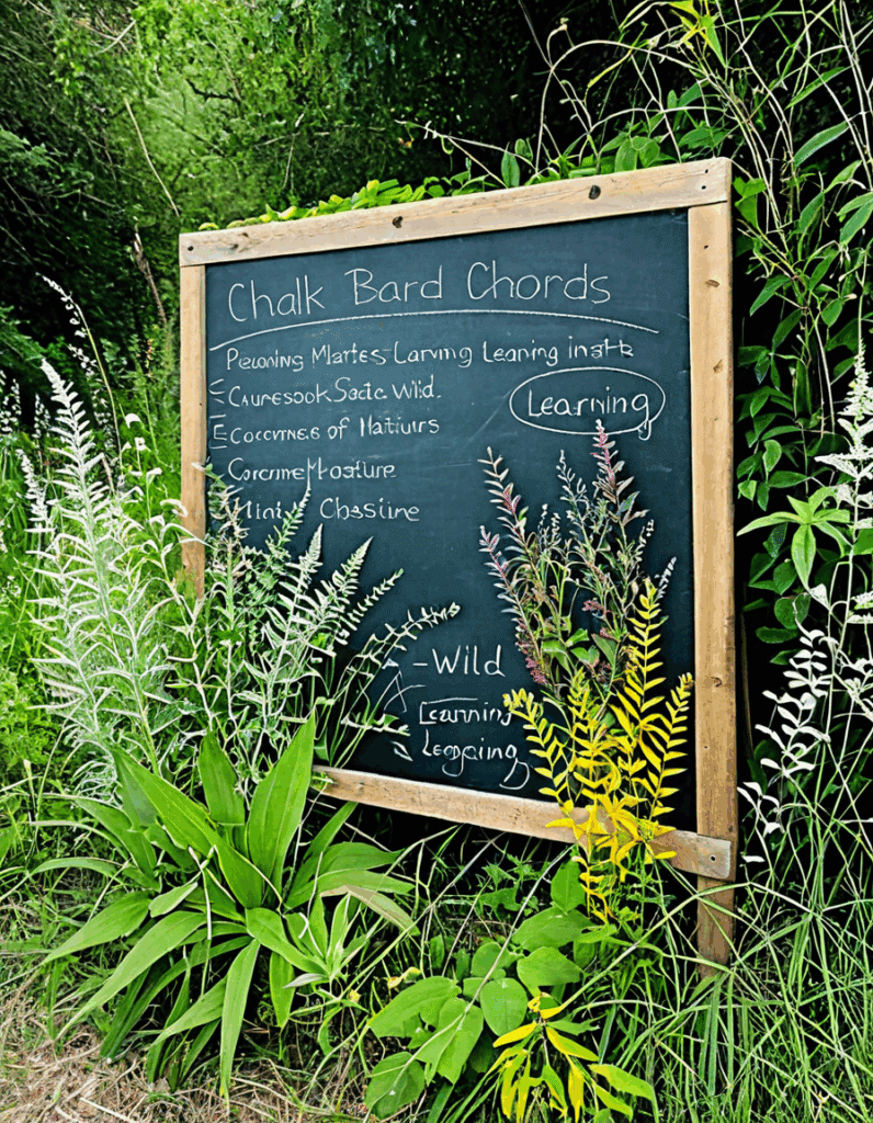 chalk board