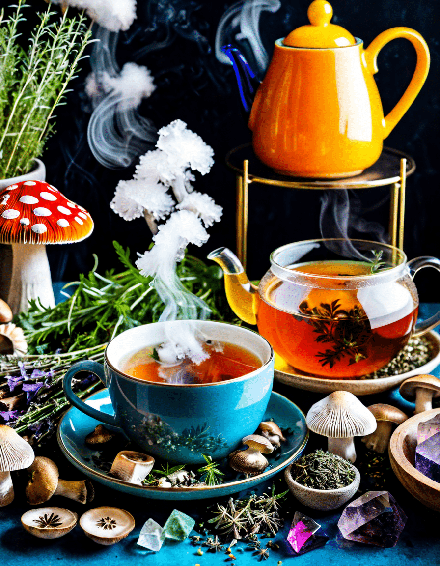 mushroom tea