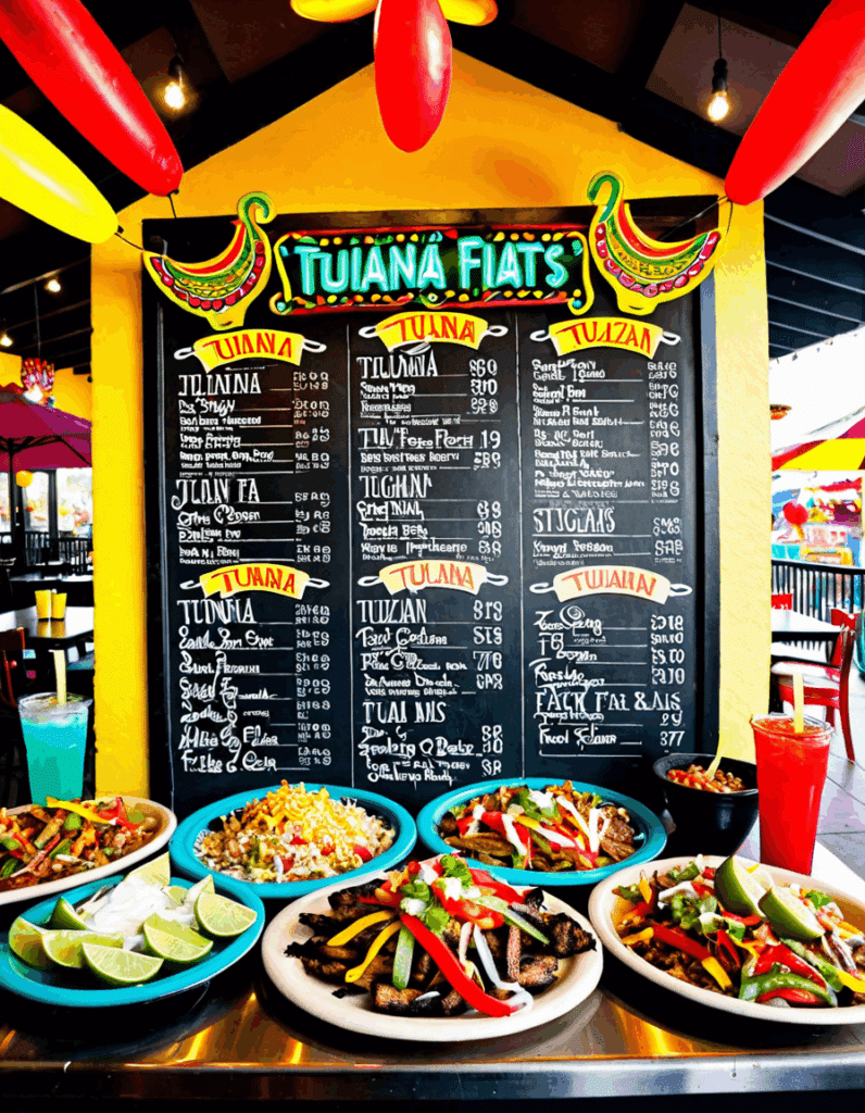 tijuana flats menu