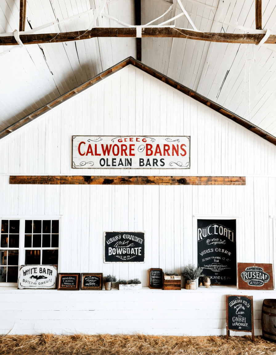 white barn