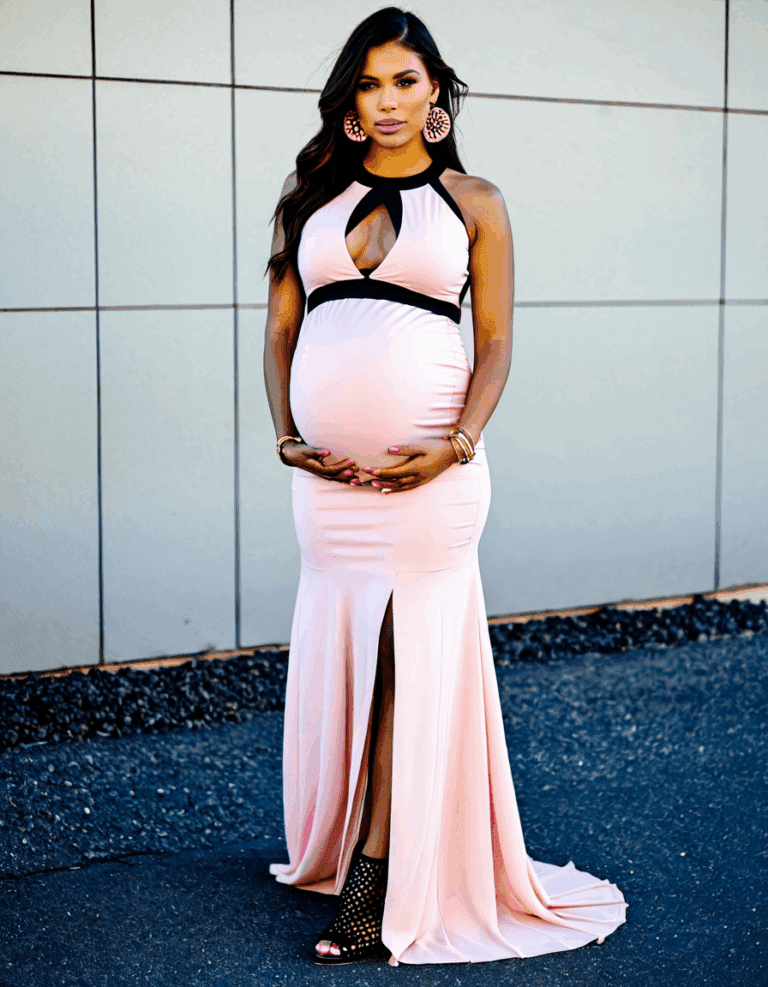 Pink Blush Maternity Styles That Celebrate Every Mom
