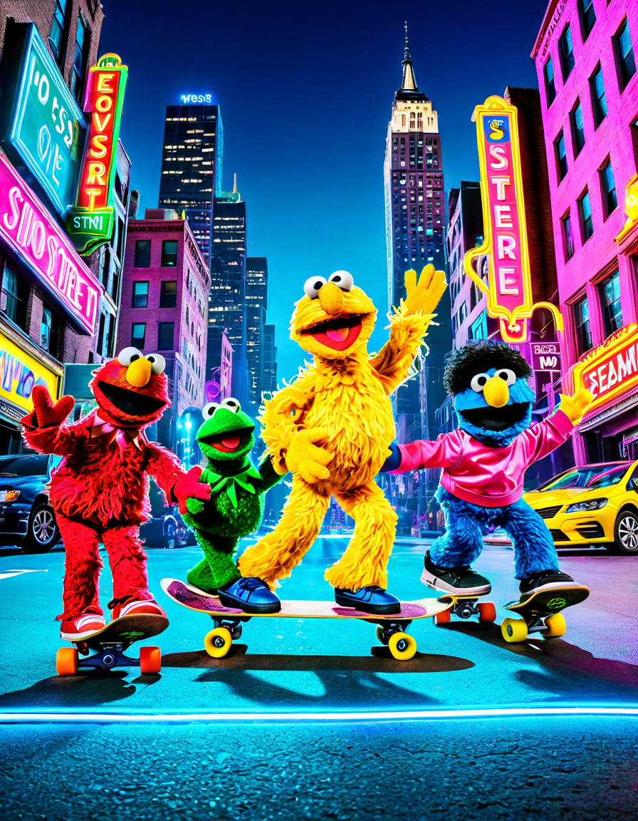 sesame street characters